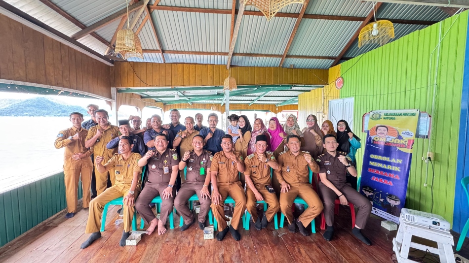 OM JAK Menjawab (Obrolan Menarik Bersama Jaksa) di Kecamatan Pulau Tiga Barat