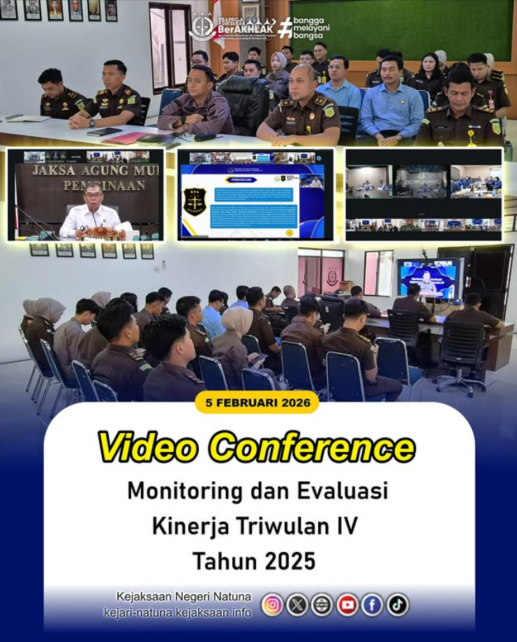 Monitoring dan Evaluasi Triwulan IV Tahun 2025